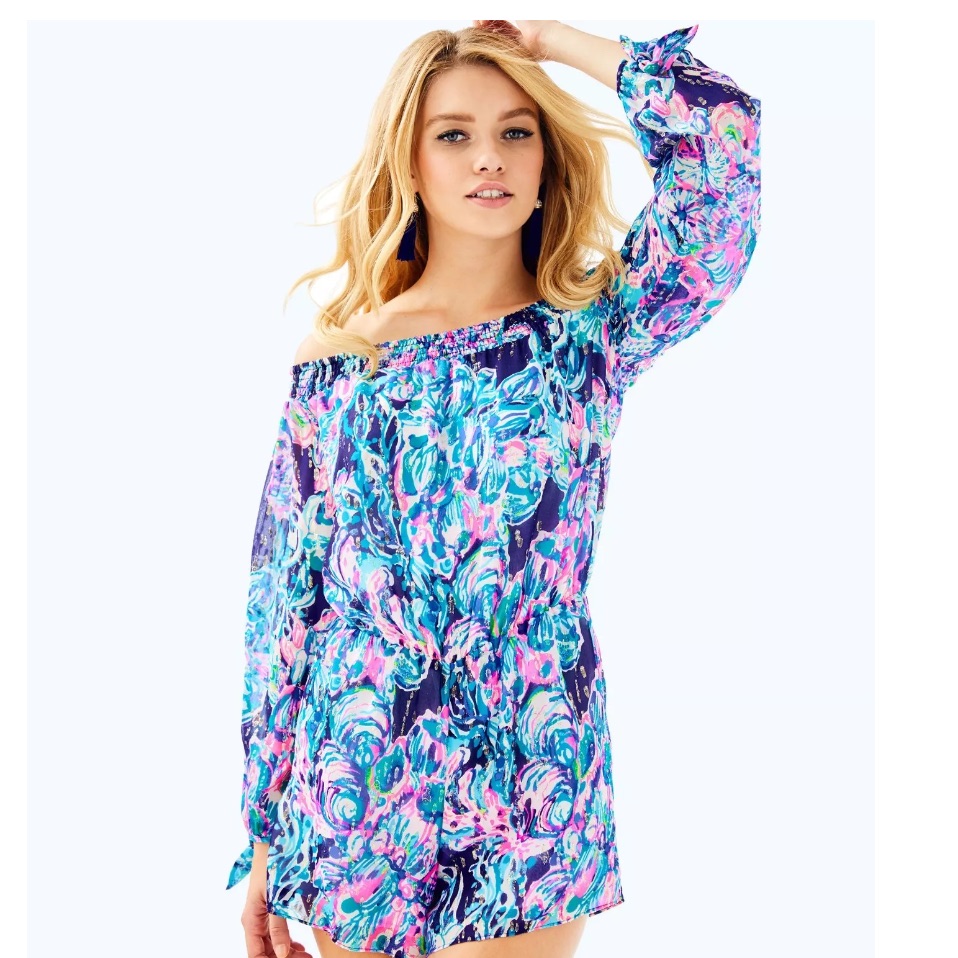 Rare Lilly Pulitzer Romper Dress Size X Small Nwot